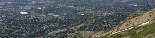 Provo view from above the Y