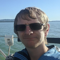 Selfie image, taken on a boat